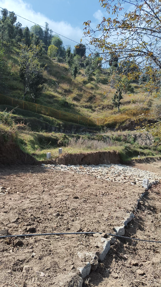 Internal 15ft wide roads under development in Mukteshwar Gated Community